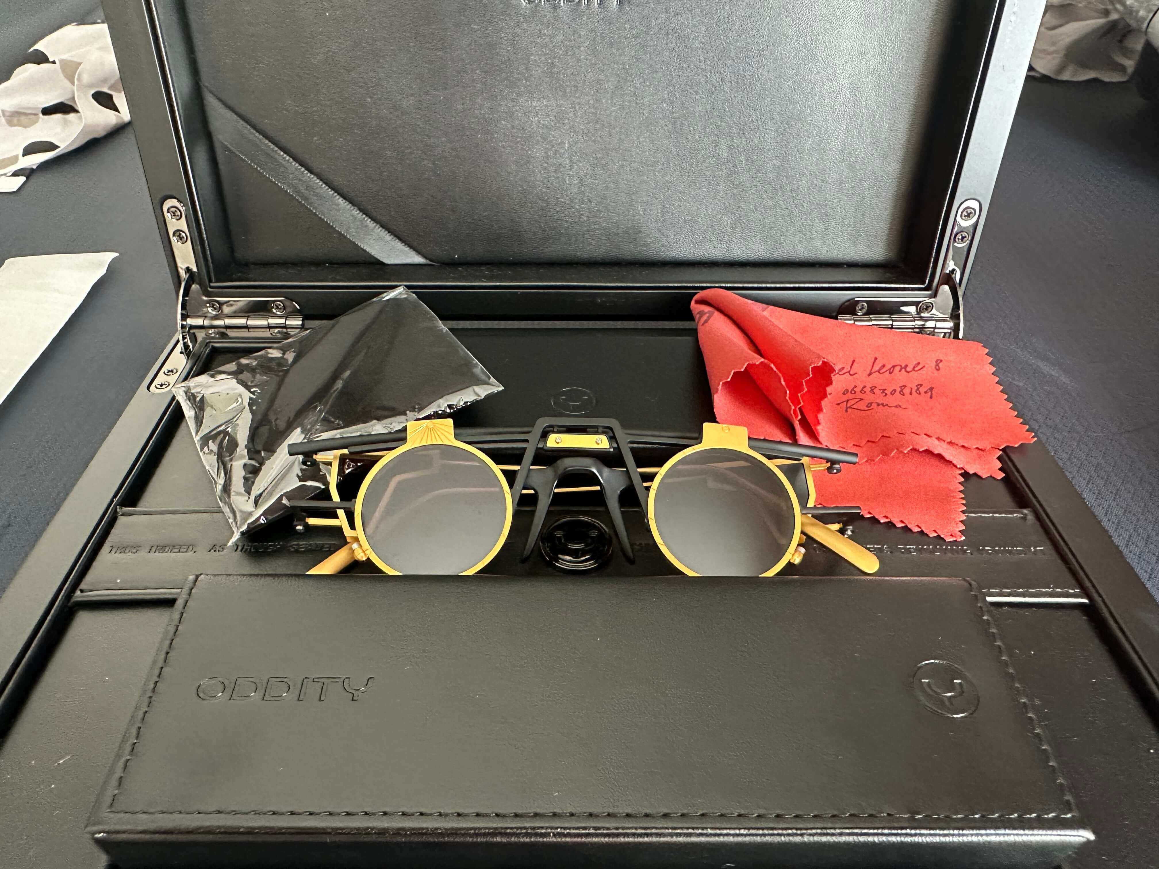 A hand craft glasses